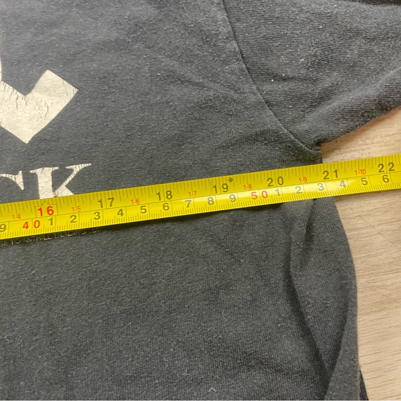 Vintage Y2K 2003 AC/DC Rock Music T Shirt Short Sleeve Large Anvil Back In Black - Picture 9 of 10